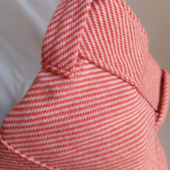 Vintage 1970's Girls sz 5 21x14 Polyester Bootcut Flare Jeans Winnie Pooh Sears - Picture 7 of 7